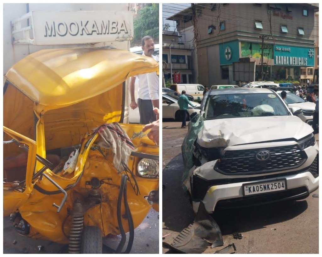 ಮಂಗಳೂರು: ನ್ಯಾಯಾಧೀಶರ ಕಾರಿಗೆ ಗೂಡ್ಸ್ ಆಟೋ ಡಿಕ್ಕಿ-ತೀವ್ರ ಗಾಯಗೊಂಡಿದ್ದ ಆಟೋ ಚಾಲಕ ಸಾವು